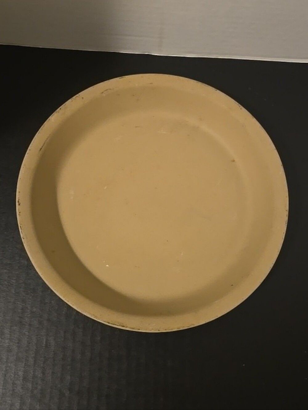 Pampered Chef Stoneware 9" Pue Plate Family Heritage Collection K-119